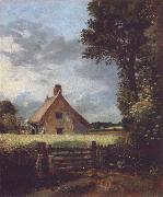 John Constable A cottage in a cornfield Spain oil painting artist